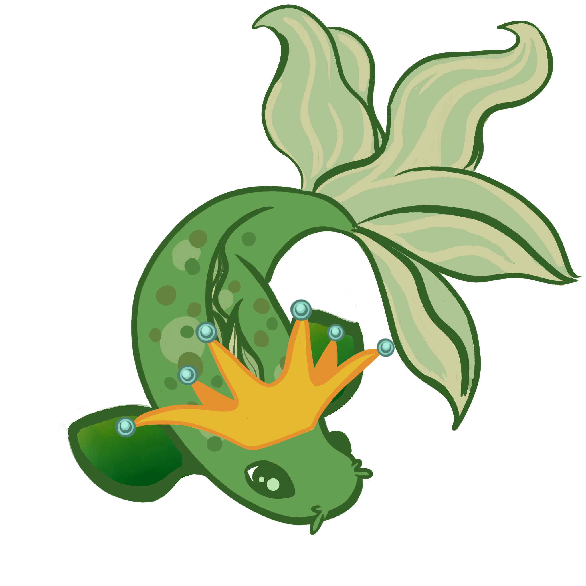 Frog Prince koi