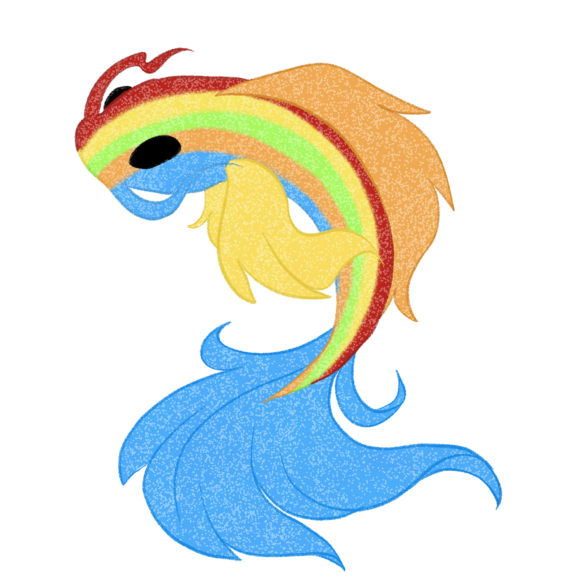 Rainbow Belt koi