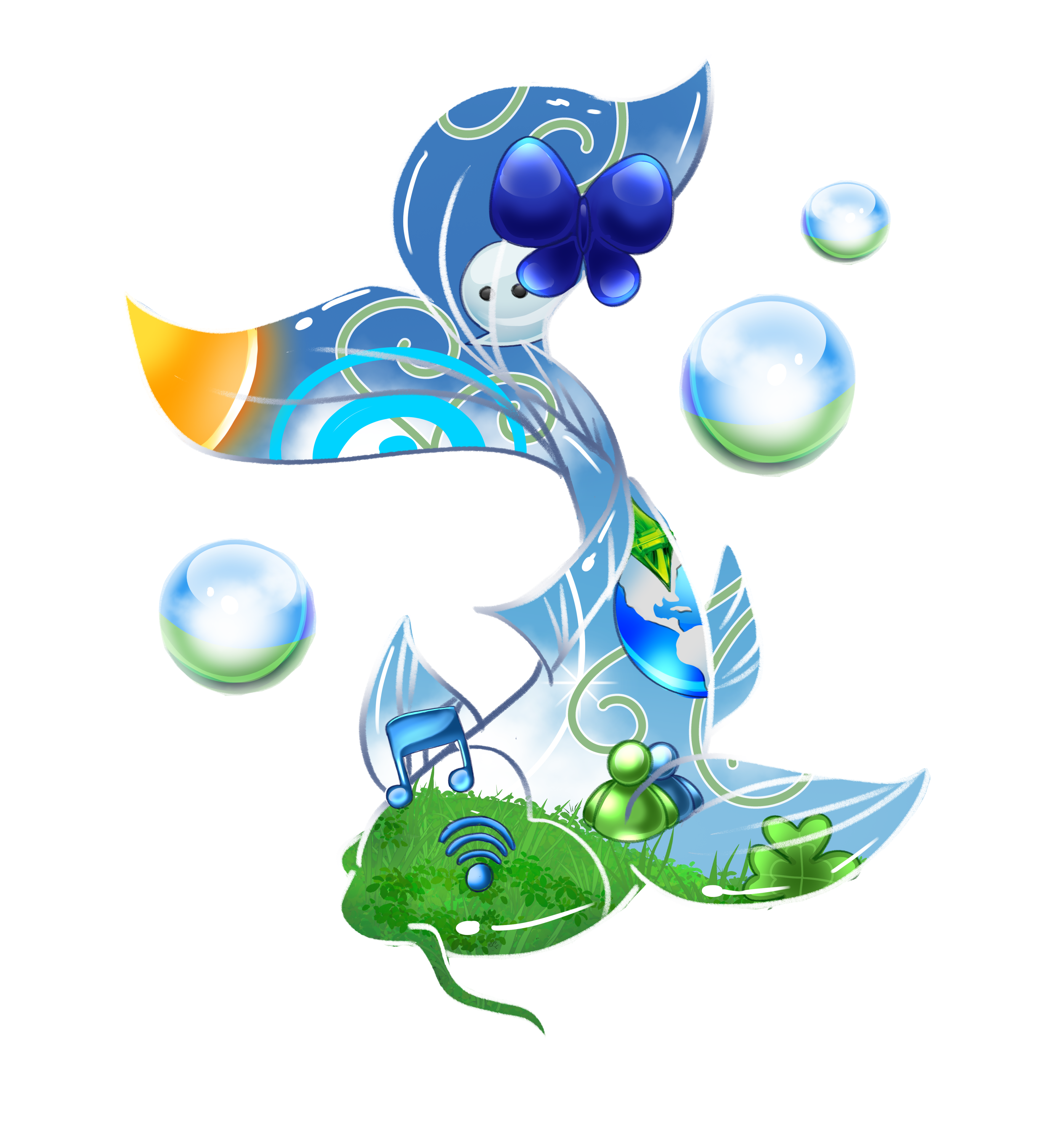 Frutiger Aero koi