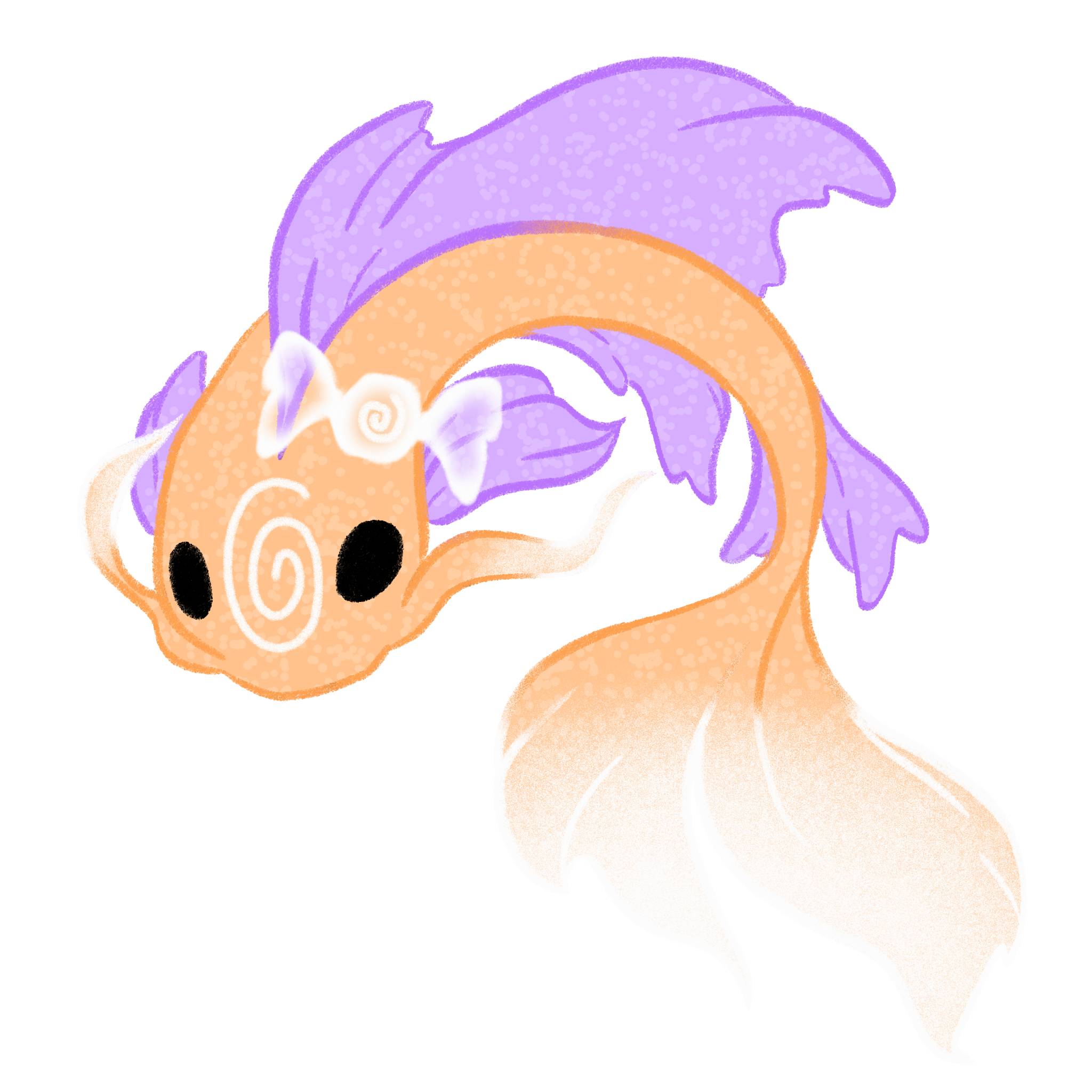 Peach Taffy koi